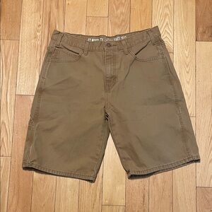 Dickies Men's Flat Front Work Shorts - Olive Brown